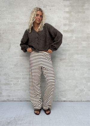 Zoe stripe buks Offwhite/Bordeaux Boii Studios 